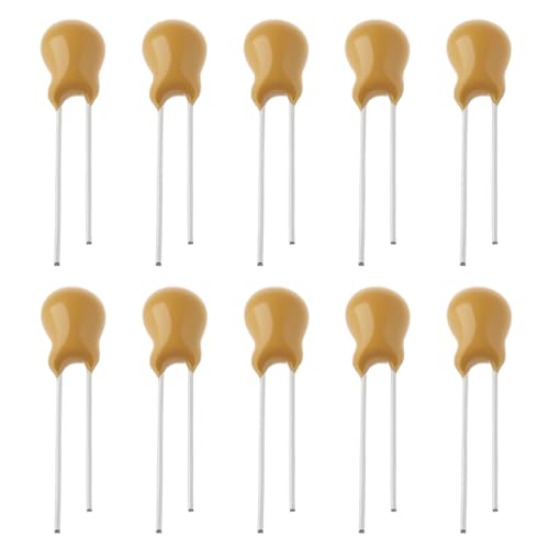 LT Easiyl 10 Stück 10uF 35V 2Pin Radial Getauchte Tantalkondensatoren für Computer Telefonausrüstung DIY-Projekte Gelb LT Easiyl 10 Stück 10uF 35V 2Pin Radial Getauchte Tantalkondensatoren für Computer Telefonausrüstung DIY-Projekte Gelb von LT Easiyl