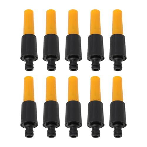 LT Easiyl 10 Stück Garten-Spritzpistole Sprühdüse Schlauch Sprühkopf Verstellbarer Stecker Schlauchverriegelung Schlauch Zum Bewässern von Pflanzen Duschen Haustieren Autowaschen von LT Easiyl