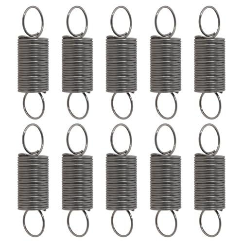 LT Easiyl 10 Stück Rasenmäher-Luftfahnen-Choke-Feder Kompatibel mit Briggs & Stratton OE 790849 19,4 X 5,3 Mm Drahtdurchmesser 0,4 Mm Choke-Rückholfeder Silberfarben von LT Easiyl