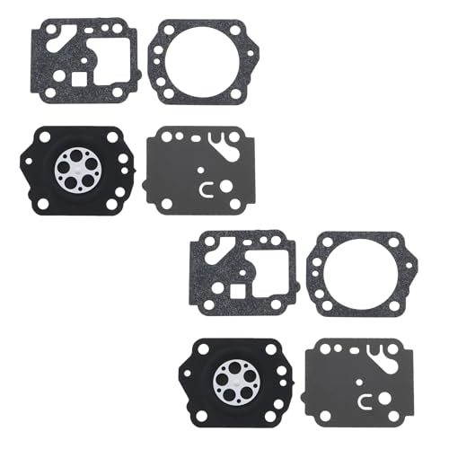 LT Easiyl 2 Sätze Rasenmäher-Vergaser-Reparatur-Umbausatz Vergaserdichtungs- Und Membransatz Kompatibel mit STIHL FS94 RC2-S243 GNDS243 41491200600 von LT Easiyl