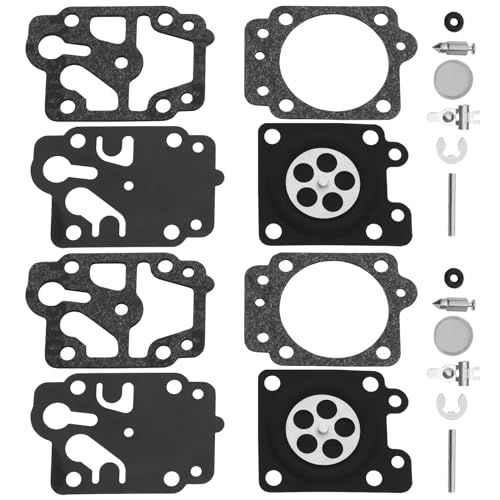 LT Easiyl 2 Sets Vergaser-Membrankichtungs-Reparatur-Kits, Vergaserdichtungs-Reparatursatz, kompatibel mit Walbro K21-WYA Vergasern von LT Easiyl