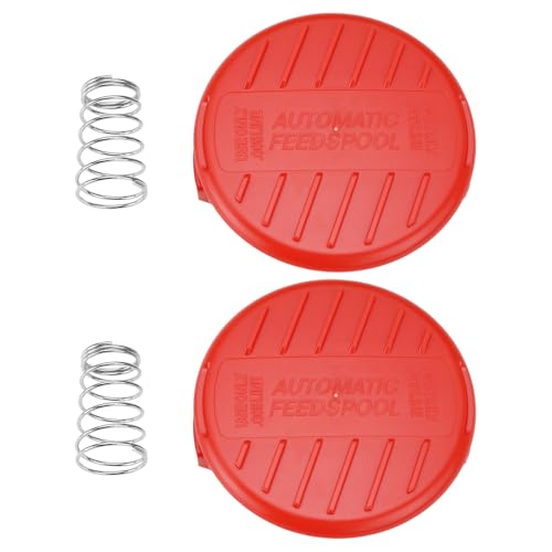 LT Easiyl 2 Stück Spulenabdeckung 385022-03N Rasenmäher-Spulenabdeckung Trimmer Spulenabdeckung kompatibel mit Black & Decker BESTA530 GH400 GL4525 GL5028 GLC120 Rasenmäher von LT Easiyl