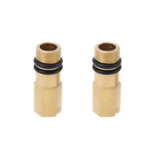 LT Easiyl 2 Stück Warm- Und Kaltwassereinlass M10-Gewinde Messingstopfen Wasserhahn Flexibles Rohr Wassereinlass für Bad- Und Küchenmischbatterien 10mm LT Easiyl 2 Stück Warm- Und Kaltwassereinlass M10-Gewinde Messingstopfen Wasserhahn Flexibles Rohr Wassereinlass für Bad- Und Küchenmischbatterien 10mm von LT Easiyl