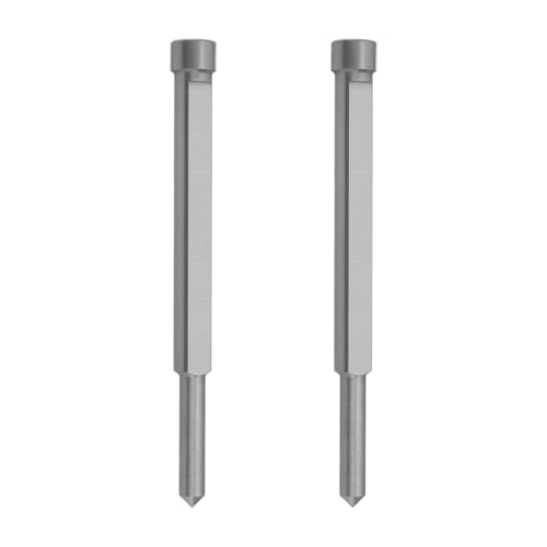 LT Easiyl 2 Stück Zentrierstift aus Schnellarbeitsstahl 6,34x77mm Ringförmiger Fräser Pilot Zentrierstift für Ringfräser Geeignet für Ringfräser mit 25 Und 30mm Schnitttiefe LT Easiyl 2 Stück Zentrierstift aus Schnellarbeitsstahl 6,34x77mm Ringförmiger Fräser Pilot Zentrierstift für Ringfräser Geeignet für Ringfräser mit 25 Und 30mm Schnitttiefe von LT Easiyl