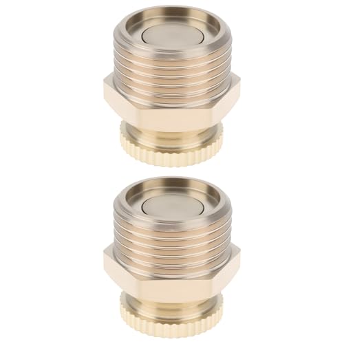 LT Easiyl 2 Stücke 3/8 "BSPP Außengewinde Luftkompressor Ablassventil 9mm ID Messing LT Easiyl 2 Stücke 3/8 "BSPP Außengewinde Luftkompressor Ablassventil 9mm ID Messing von LT Easiyl