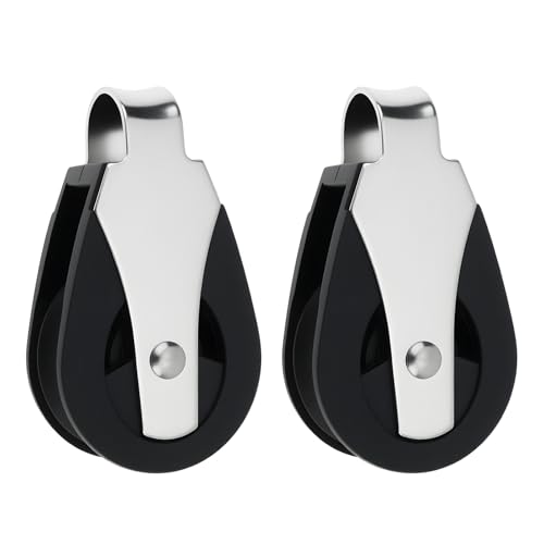 LT Easiyl 2 x Marine Guide Einzel-Riemenscheibenblöcke 316 Edelstahl 73 x 4 cm für Kajaks und Segelboote LT Easiyl 2 x Marine Guide Einzel-Riemenscheibenblöcke 316 Edelstahl 73 x 4 cm für Kajaks und Segelboote von LT Easiyl