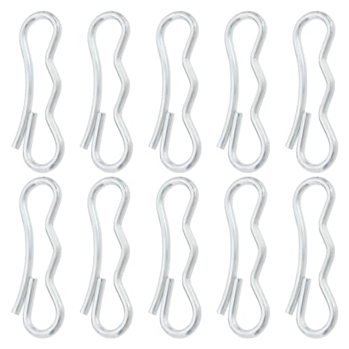 LT Easiyl 30 Stück Metall-Splint für Schneefräse 34mm Bow Tie Lock Splint 71404040 Kompatibel mit MTD 714-04040 Kompatibel mit Craftsman 194208 24788787 von LT Easiyl