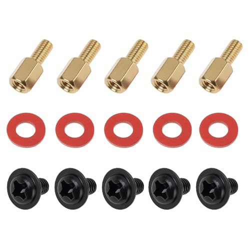 LT Easiyl 30-teiliges Gehäuse-Motherboard-Schrauben-Kit M3 PC-Motherboard-Riser für Desktop-Computer LT Easiyl 30-teiliges Gehäuse-Motherboard-Schrauben-Kit M3 PC-Motherboard-Riser für Desktop-Computer von LT Easiyl