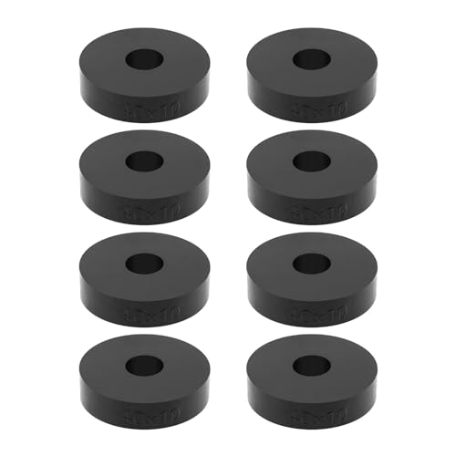 LT Easiyl 8 Stück Gummi-Isolationspads 1,57 Zoll Außendurchmesser 0,46 Zoll Innendurchmesser 0,4 Zoll Dicke Mechanische Abstandshalter Runde Anti-Vibrations-Isolationspads Schwarz LT Easiyl 8 Stück Gummi-Isolationspads 1,57 Zoll Außendurchmesser 0,46 Zoll Innendurchmesser 0,4 Zoll Dicke Mechanische Abstandshalter Runde Anti-Vibrations-Isolationspads Schwarz von LT Easiyl