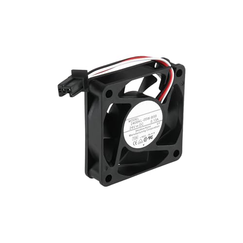 LT Easiyl DC 24V 0,13A Lüfter mit 3-poligem Stecker 60x60x15mm 2406KL-05W-B59 Kompatibel mit NMB-MAT Desktop Laptop Server LT Easiyl DC 24V 0,13A Lüfter mit 3-poligem Stecker 60x60x15mm 2406KL-05W-B59 Kompatibel mit NMB-MAT Desktop Laptop Server von LT Easiyl