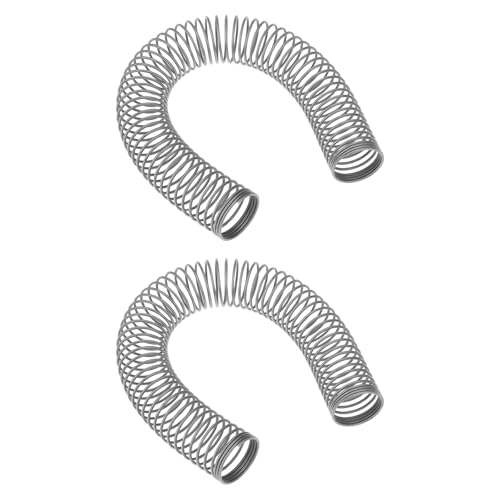 LT Easiyl Knickschutzfeder, 16 mm Innendurchmesser, 200 mm Länge, verzinkter Stahl, silberfarben, 2 Stück von LT Easiyl
