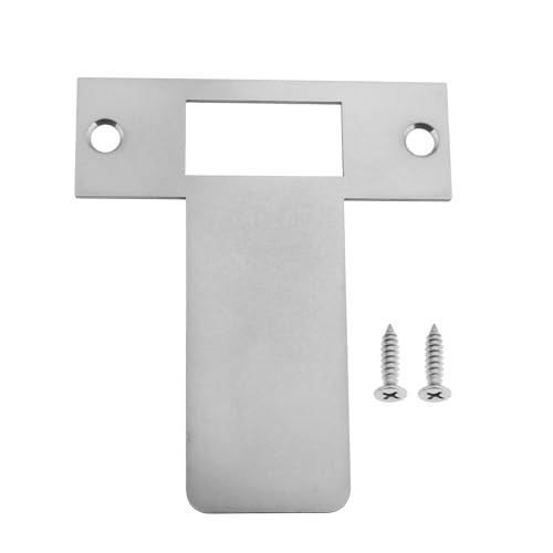 LT Easiyl Türschließblech Edelstahl Langlippiges Schließblech mit Schrauben für nach außen öffnende Tür, 84 x 97 mm LT Easiyl Türschließblech Edelstahl Langlippiges Schließblech mit Schrauben für nach außen öffnende Tür, 84 x 97 mm von LT Easiyl