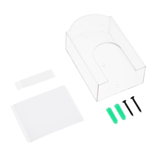 LT Easiyl Wasserdichte Türklingelabdeckung Türklingelknopf-Regenschutz Transparente Schutzhülle für Anwesenheitsmaschine Zugangskontrollmaschine Drahtlose Türklingel 116 X 72 X 40 mm von LT Easiyl