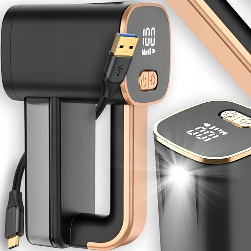 LTC B96 Wiederaufladbarer USB-Kleiderrasierer - LCD-Display - Taschenlampe - 3 Leistungsstufen - 6 Edelstahlklingen - 8500 RPM +- 5% - 182 x 74 x 113 mm. LTC B96 Wiederaufladbarer USB-Kleiderrasierer - LCD-Display - Taschenlampe - 3 Leistungsstufen - 6 Edelstahlklingen - 8500 RPM +- 5% - 182 x 74 x 113 mm. von LTC