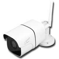 LTC - berwachungskamera bullet weiß IP66 ptz WiFi & lan 4Mpix 85LED 4IR 3,6mm Objektiv (IR-Sperrfilter) DC12V Modell von LTC