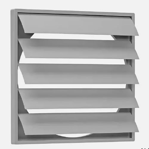 Lüftungsgitter Wetterschutz Lüftungsklappe Lamellengitter Abluft (Ø 355) von LTH-Hanse