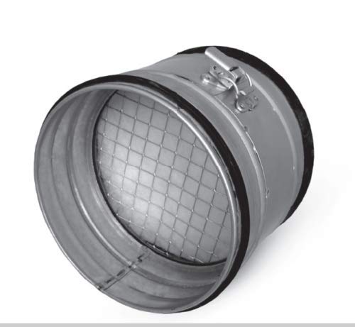 Luftfilter Wickelfalzrohr, Rohr Einbaufilter Lüftung Filter Abluft Zuluft (125 mm) von LTH-Hanse