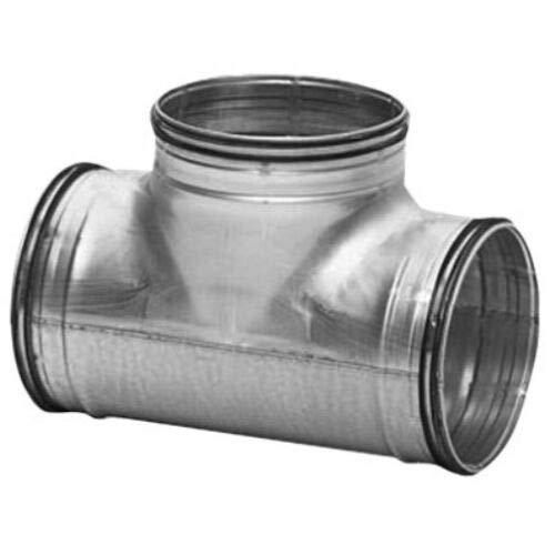 T-Stück 90°-3 X NW100 bis 400mm mit Doppellippendichtung (DN 100 mm) von LTH-Hanse
