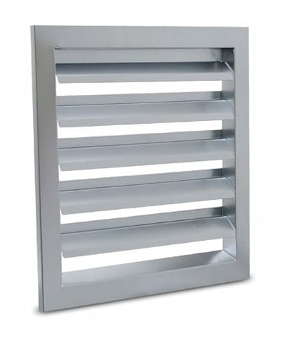 Wetterschutzgitter Stahl verzinkt,Außenwandblenden (B x H 400 x 300 mm) von LTH-Hanse