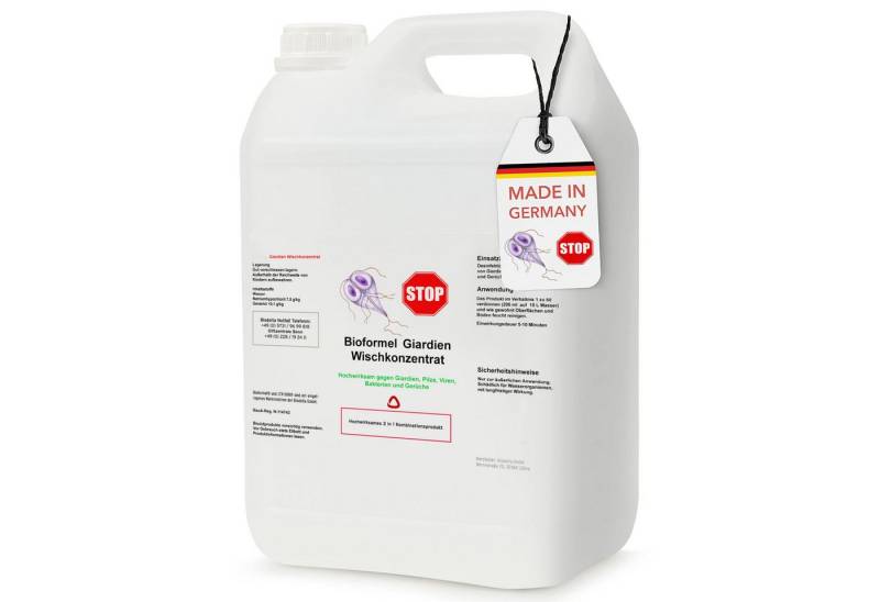 LTK-008 Biodelta Giardien Wischkonzentrat N Oberflächen-Desinfektionsmittel (Flasche und Kanister 1 L) von LTK-008 Biodelta