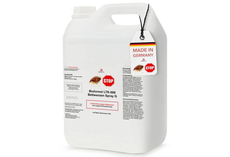 LTK-008 Biodelta Insektenspray Bettwanzen N, 5 l, Sprühflasche oder Kanister, 500 ml von LTK-008 Biodelta