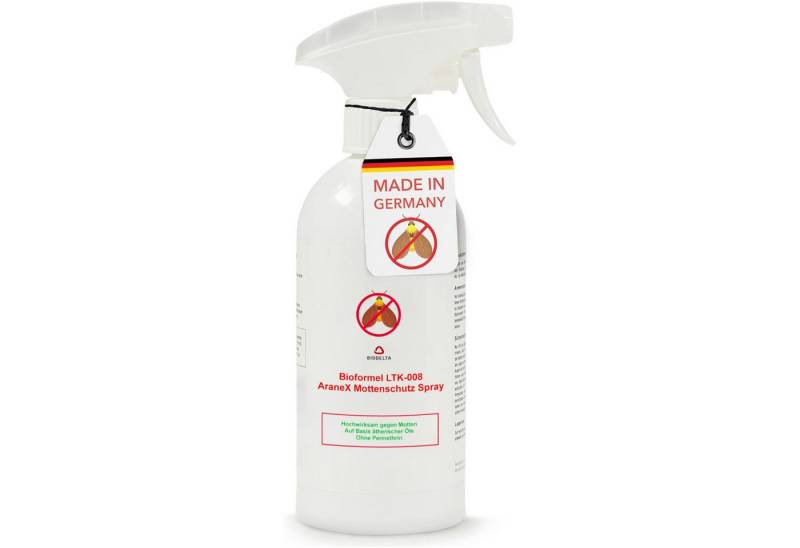 LTK-008 Biodelta Insektenspray Mottenspray N, 0.5 l, Sprühflasche und Kanister, 500ml von LTK-008 Biodelta