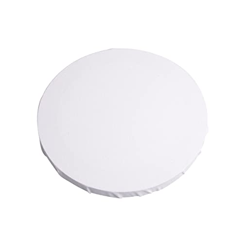 1 Packung Künstler-Leinwand, 40 cm, gespannte Leinwandrahmen, runde Kunsttafel für Acryl- und Ölgemälde von SKYPRO