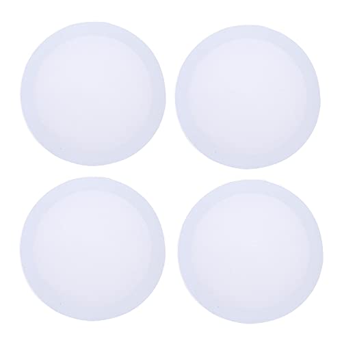 4 Stück Künstler-Leinwand, 10 cm gespannte Leinwandrahmen, runde Kunsttafel für Acryl- und Ölgemälde von SKYPRO