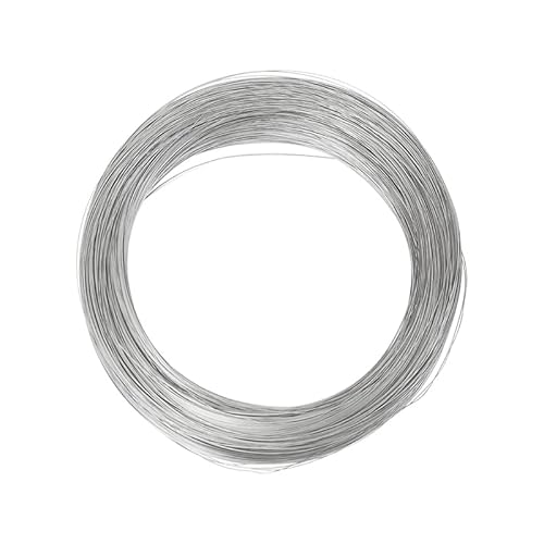 0,7 mm 304 Edelstahldraht, 0,7 mm, für Bastelarbeiten, Basteldraht, Kunstdraht, Schmuckherstellung, Bonsai-Trainingsdraht, Gartendraht von SKYPRO
