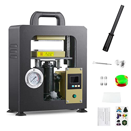 LTQ Vapor 7T Hydraulische Rosin Presse Maschine 6 * 12cm Dual Beheizte Platten 600W Rosin Extraktor mit präzisem Druckmessgerät & LCD Zeit Temp Controller für effiziente Presse LTQ Vapor 7T Hydraulische Rosin Presse Maschine 6 * 12cm Dual Beheizte Platten 600W Rosin Extraktor mit präzisem Druckmessgerät & LCD Zeit Temp Controller für effiziente Presse von LTQ Vapor
