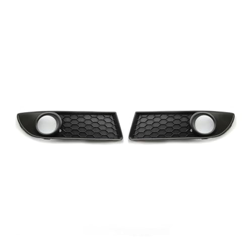 LTQSIV Kühlergitter Für VW Für Polo MK4 9N3 2005–2009 Frontstoßstange Nebelscheinwerfer-Abdeckungsrahmen Vorderer Unterer Mittelgrill 6Q0853677B (1Pair Grilles) von LTQSIV