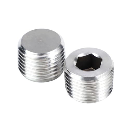 LTRAJUYNH 1PC M22x1.5 Metric Fine External Thread 304 SS Inner Hexagon Socket Allen Head Bolt End Cap Stop LTRAJUYNH 1PC M22x1.5 Metric Fine External Thread 304 SS Inner Hexagon Socket Allen Head Bolt End Cap Stop von LTRAJUYNH