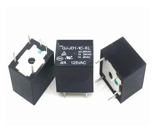 LTRAJUYNH 1pc QJ-JD1-1C-6L (T73C-5V/6V-10A) Relay 5pins von LTRAJUYNH