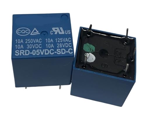LTRAJUYNH 1pc SRD-05VDC-SD-C Relay 5pins von LTRAJUYNH