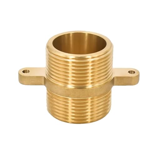 LTRAJUYNH Brass Fixed Bracket Flange Nipple Joint G1-1/2 BSP Male for Plumbing Fittings Wall-Mounted Boiler Accessories LTRAJUYNH Brass Fixed Bracket Flange Nipple Joint G1-1/2 BSP Male for Plumbing Fittings Wall-Mounted Boiler Accessories von LTRAJUYNH