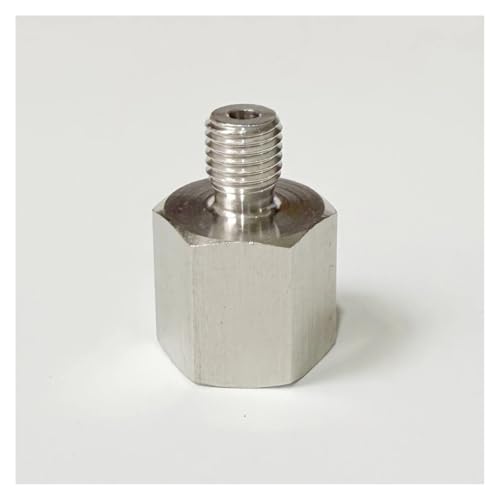 LTRAJUYNH M12x1.75 Female to M8x1.25 Male Thread 304 Stainless Steel High Pressure Reducing Pipe Fitting Adapter LTRAJUYNH M12x1.75 Female to M8x1.25 Male Thread 304 Stainless Steel High Pressure Reducing Pipe Fitting Adapter von LTRAJUYNH