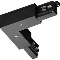 LTS Licht&Leuchten L-Verbinder sw PE Innen Aufbau ST-A L/PE-IN/9011 - 660277 von LTS Licht Leuchten