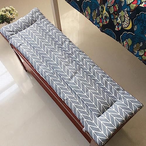 LTSRLL Bankkissen, dickes Ersatzkissen, für Außenbereich, 100 x 35 cm, für Tatami-Sofa, Erkerfenster, Sitzkissen, Küchenbankkissen, Gartenbankkissen für 2- und 3-Sitzer von LTSRLL