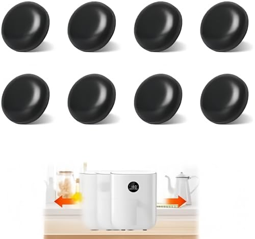 20 STK Gleitbrett für Küchengeräte, Unsichtbare selbstklebende Untersetzer für Kaffeevollautomaten und Heißluftfritteusen, Küchen Zubehöre, Für Küchenmaschinen leicht zu verschieben(Schwarz, 10x15 cm) 20 STK Gleitbrett für Küchengeräte, Unsichtbare selbstklebende Untersetzer für Kaffeevollautomaten und Heißluftfritteusen, Küchen Zubehöre, Für Küchenmaschinen leicht zu verschieben(Schwarz, 10x15 cm) von LTSVBO