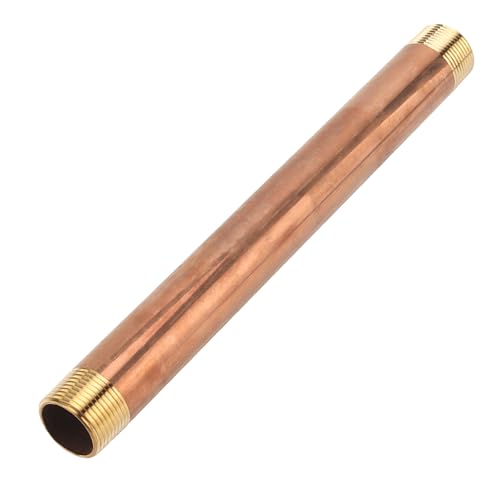 LTWFITTING Messing Fittings 12" Länge Rohrdoppelnippel - Langnippel 1" NPT Aussengewinde (1 Stück) von LTWFITTING