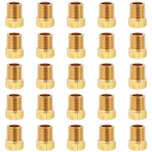 LTWFITTING Messing Fittings Stopfen mit Sechskant 1/8" R Aussengewinde (25 Stücke) von LTWFITTING