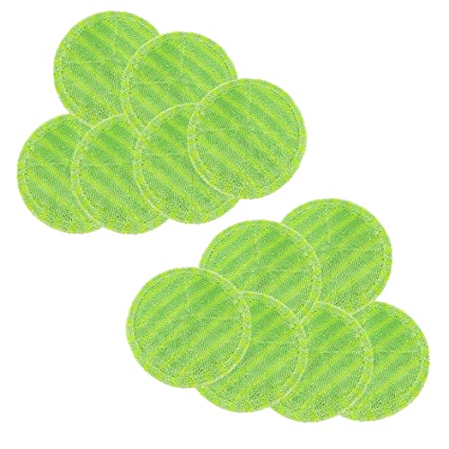 LTWHOME 16cm Mikrofaser Pads geeignet für Floating Mop 1 St. M30457 (12 Stück) von LTWHOME