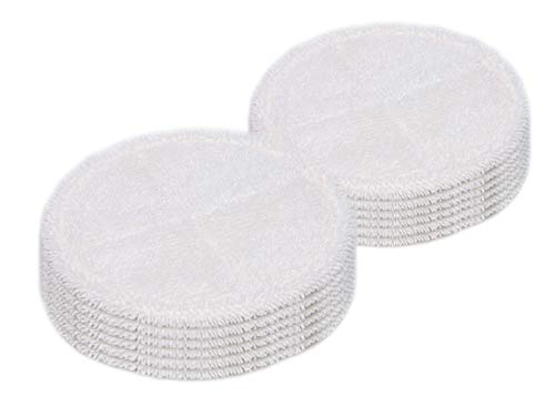 LTWHOME 20cm Weiche Mopp Pads Passend für Bissell Spinwave 2039 Series 2039A 2124 20522(Packung mit 12) von LTWHOME