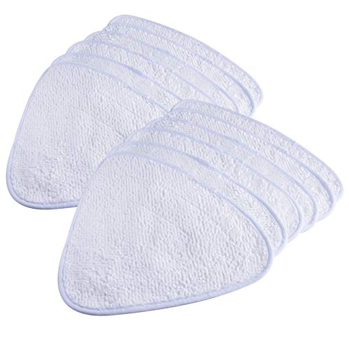 LTWHOME Ersatz Mikrofaser Mop Pads Passend für Vileda 100 Hot Spray und Steam Mop (12 Stück) von LTWHOME