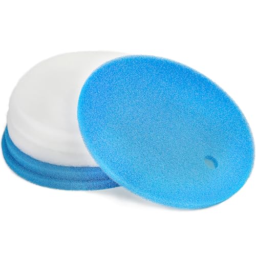 LTWHOME Ersatz für weiße Filterwatte und blaues Filterpad Tetra Pond Clear Choice Biofilter(6 Stück) von LTWHOME