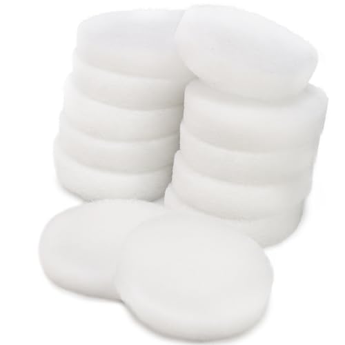 LTWHOME Feiner Weißer Filterschwamm Filtermatten Passend für Eheim Classic 2213 250 (48 Stück) von LTWHOME