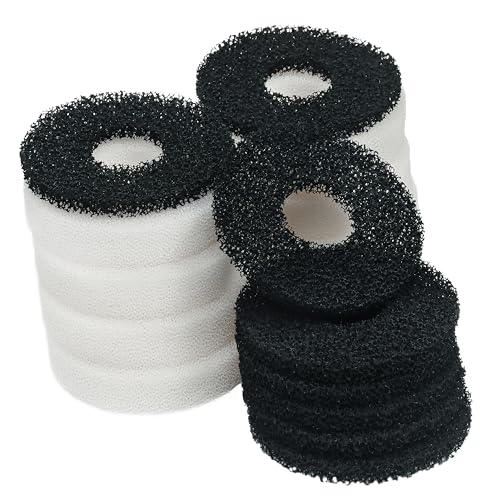 LTWHOME Schaum- und Kohle Ringe Passend für Biorb Filter Set/Service Kit (16 Stück) von LTWHOME
