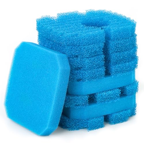 LTWHOME Vorfiltereinsatz und Feinfilterschaum Set passend für Cristal Profi, e 1502/e 1902 COMBIBLOC (9 Stück) von LTWHOME