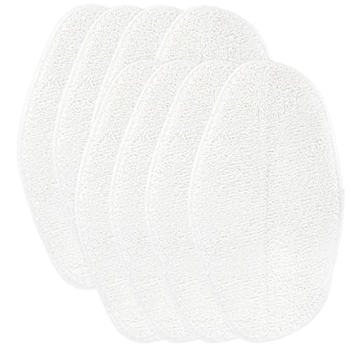 LTWHOME Wischpads aus Mikrofaser Passend für Polti Vaporetto Smart Mop PAEU0332 (8 Stück) von LTWHOME