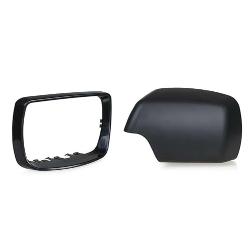 LTXCNI Auto Rückspiegel Abdeckung Für B&MW X5 E53 2000-2006 X5 3.0i E53 2002-2003 X5 4.4i E53 2002-2003 Linke Rechte Seite Rückspiegelabdeckung Abdeckkappe Zierring(Left) von LTXCNI